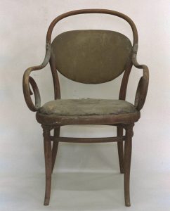 Armlehnstuhl Thonet Fauteuil Reataurator Bremen Geflecht