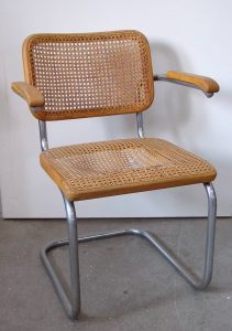 Freischwinger Thonet Modell S64 Geflecht