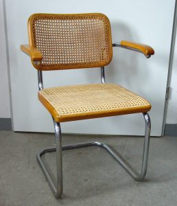 Freischwinger Thonet modell S64 Geflecht