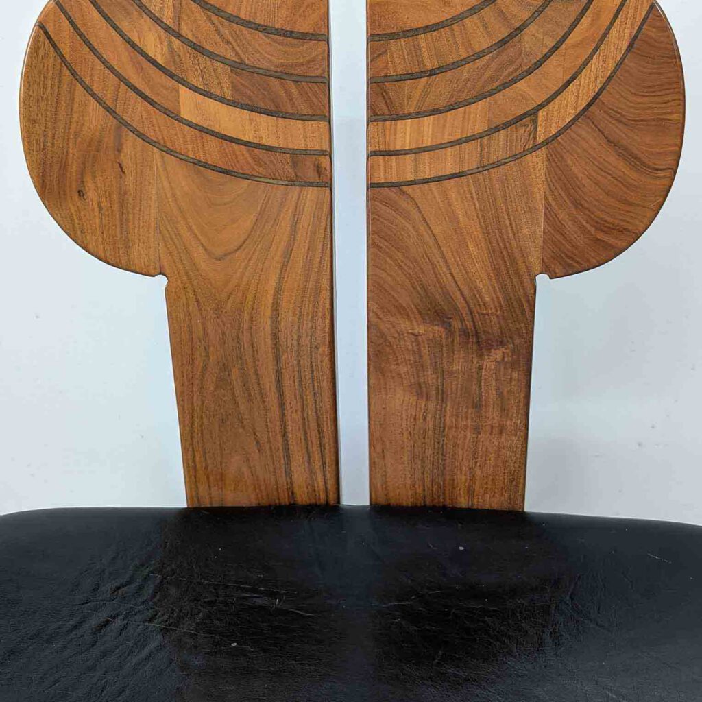 Stuhl ‚Afrika‘ aus der Artona Serie, 1977, nach einem Entwurf von Afra & Tobia Scarpa, hergestellt von Maxalto.