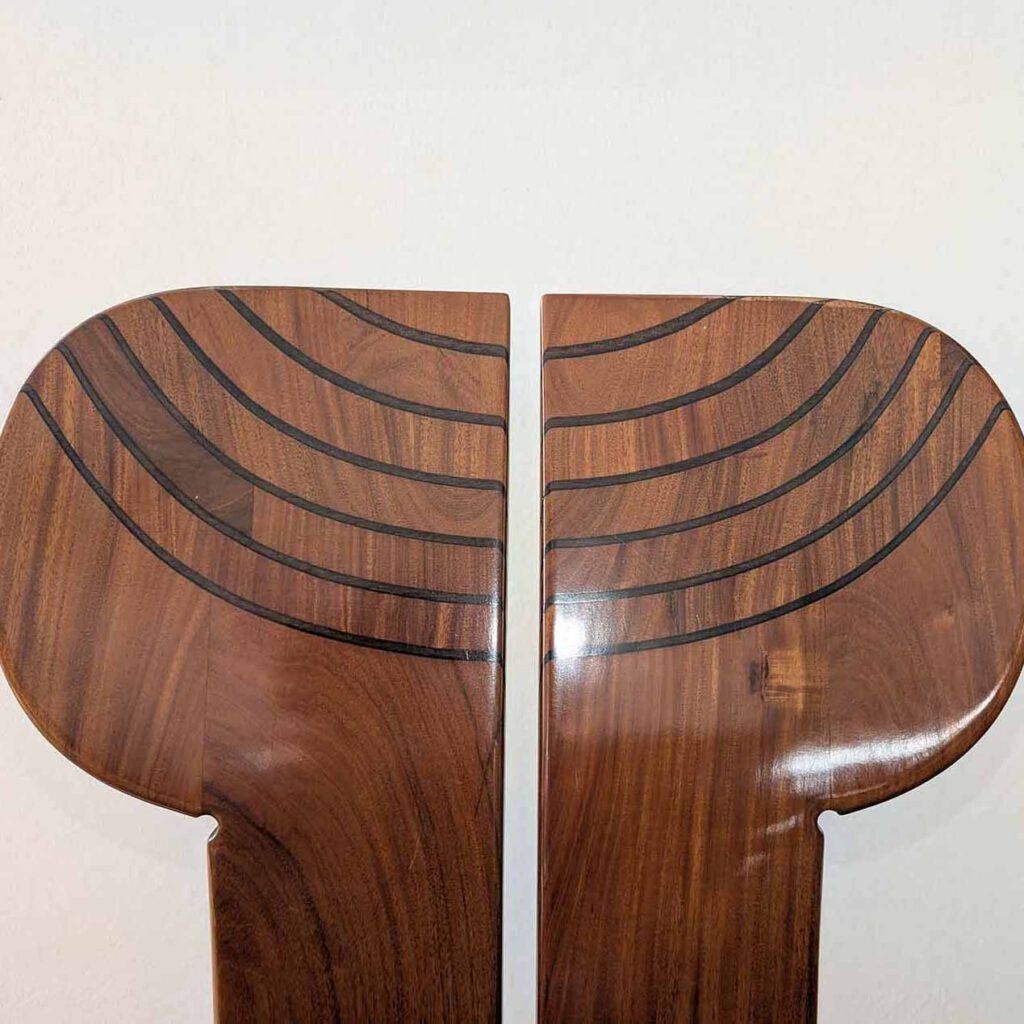 Stuhl ‚Afrika‘ aus der Artona Serie, 1977, nach einem Entwurf von Afra & Tobia Scarpa, hergestellt von Maxalto.