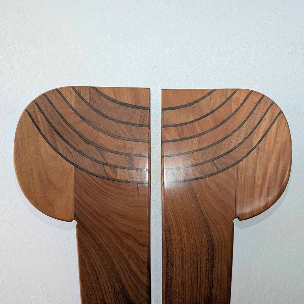 Stuhl ‚Afrika‘ aus der Artona Serie, 1977, nach einem Entwurf von Afra & Tobia Scarpa, hergestellt von Maxalto.