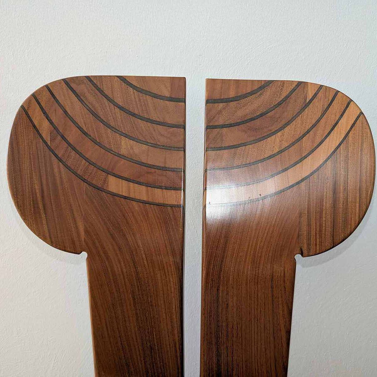 Stuhl ‚Afrika‘ aus der Artona Serie, 1977, nach einem Entwurf von Afra & Tobia Scarpa, hergestellt von Maxalto.