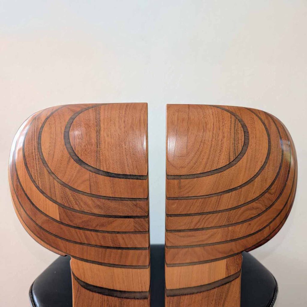 Stuhl ‚Afrika‘ aus der Artona Serie, 1977, nach einem Entwurf von Afra & Tobia Scarpa, hergestellt von Maxalto.