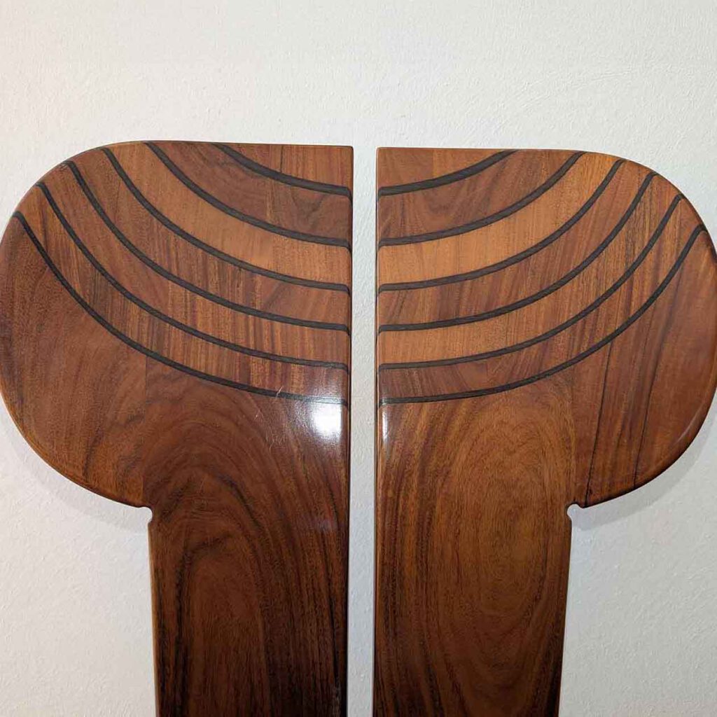 Stuhl ‚Afrika‘ aus der Artona Serie, 1977, nach einem Entwurf von Afra & Tobia Scarpa, hergestellt von Maxalto.