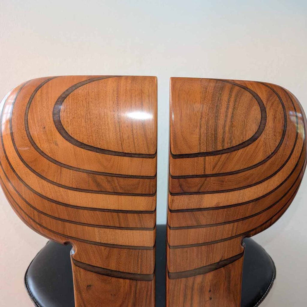 Stuhl ‚Afrika‘ aus der Artona Serie, 1977, nach einem Entwurf von Afra & Tobia Scarpa, hergestellt von Maxalto.